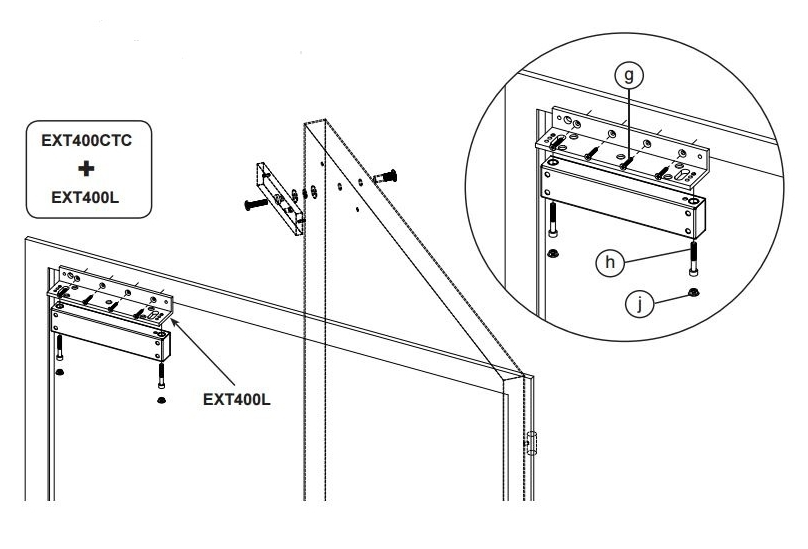 Zwora elektromagnetyczna zewnętrzna IP67